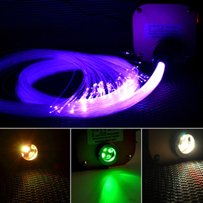 DC12V 16W Twinkle RGBW LED Star Light Ceiling Fiber Optic Light Illuminator With RF Remote DC12V 16W Twinkle RGBW LED Star Light Ceiling Fiber Optic Light Illuminator With RF Remote